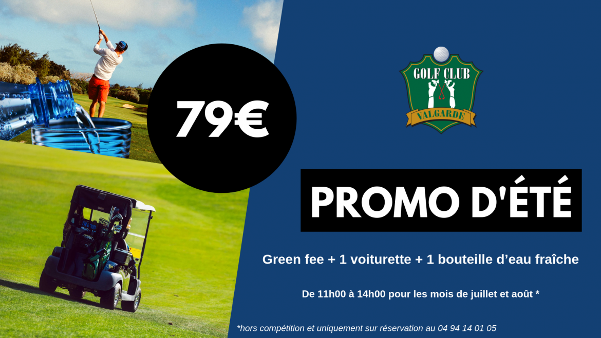 Promotion de l’été au Golf de Valgarde