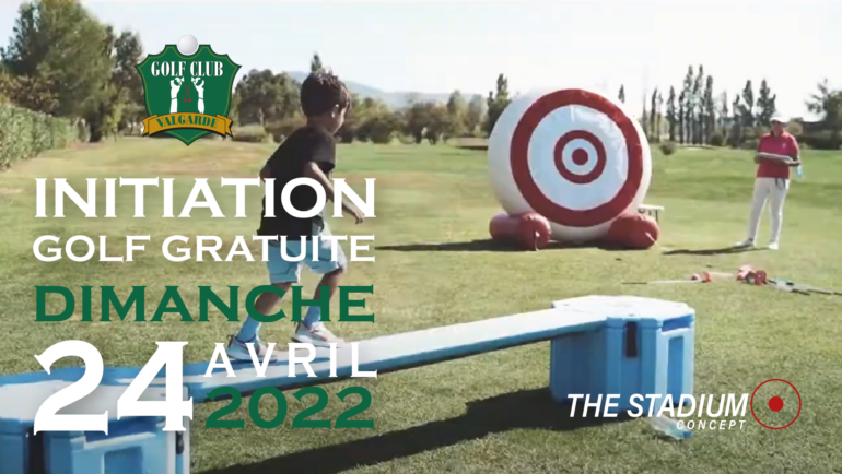 Initiation gratuite au golf – dimanche 24 avril 2022