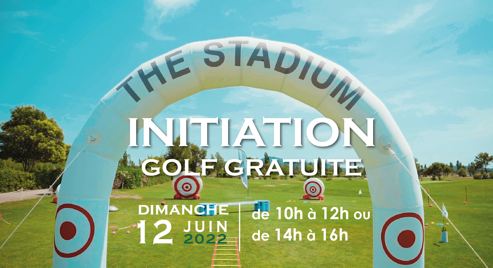 Initiation gratuite au golf – dimanche 12 juin 2022