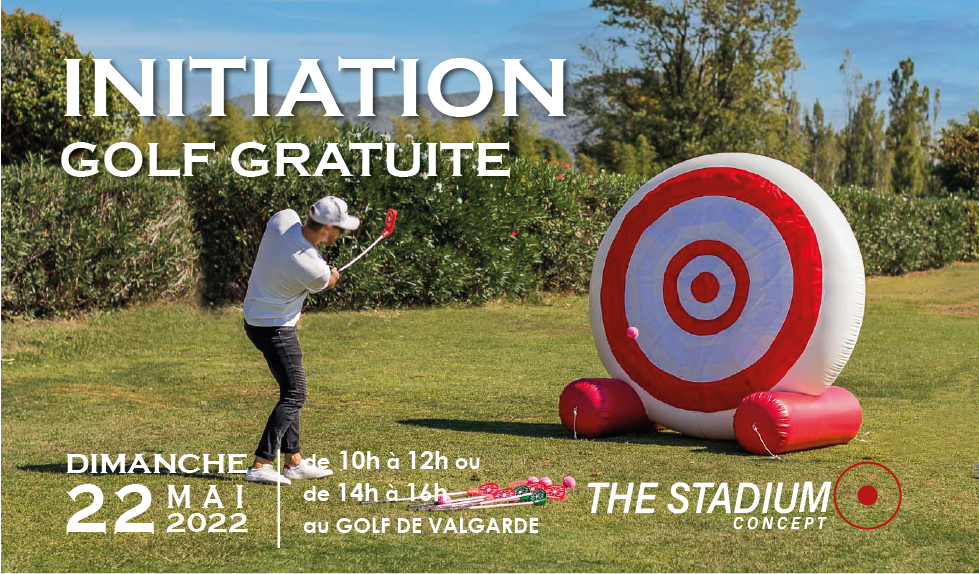 Initiation gratuite au golf – dimanche 22 mai 2022