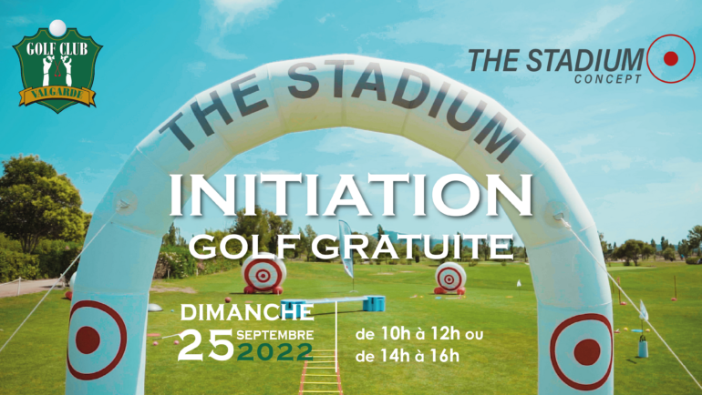 Initiation gratuite au golf – dimanche 25 septembre 2022