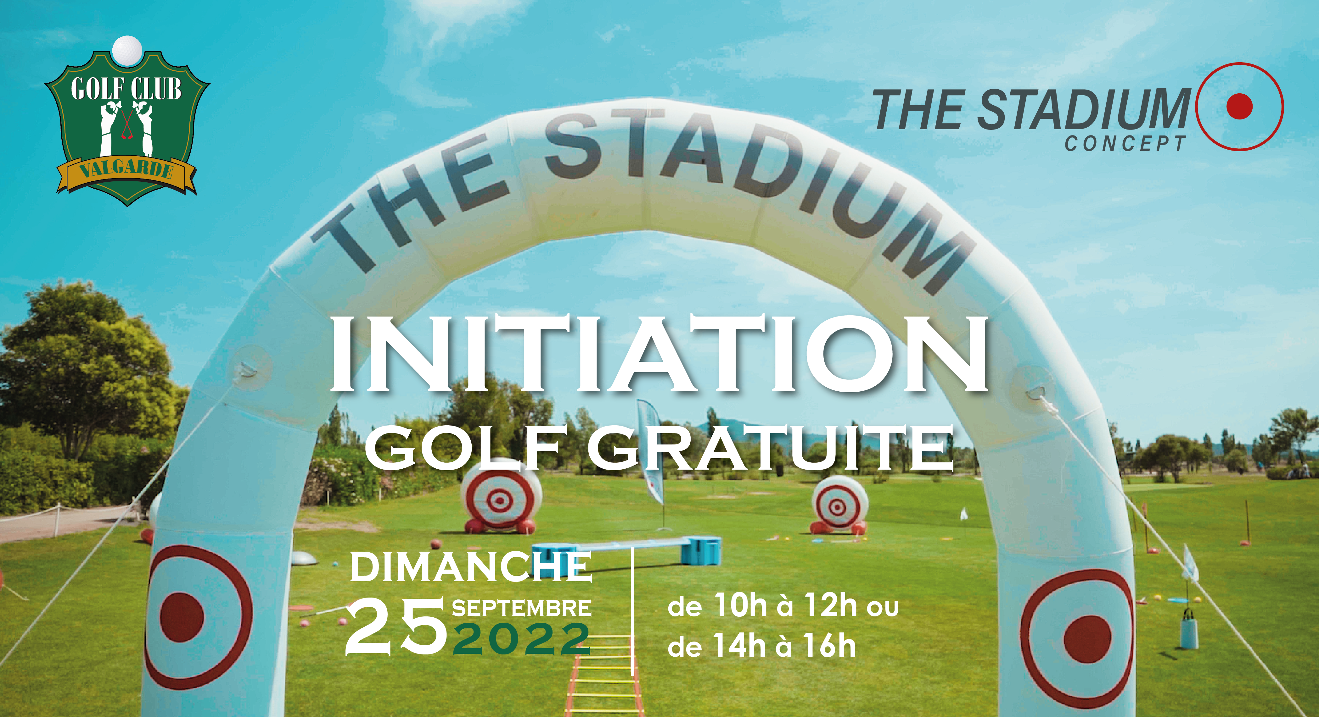 Initiation gratuite au golf – dimanche 25 septembre 2022