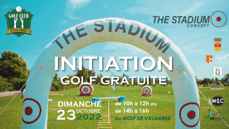 Initiation gratuite au golf – dimanche 23 octobre 2022