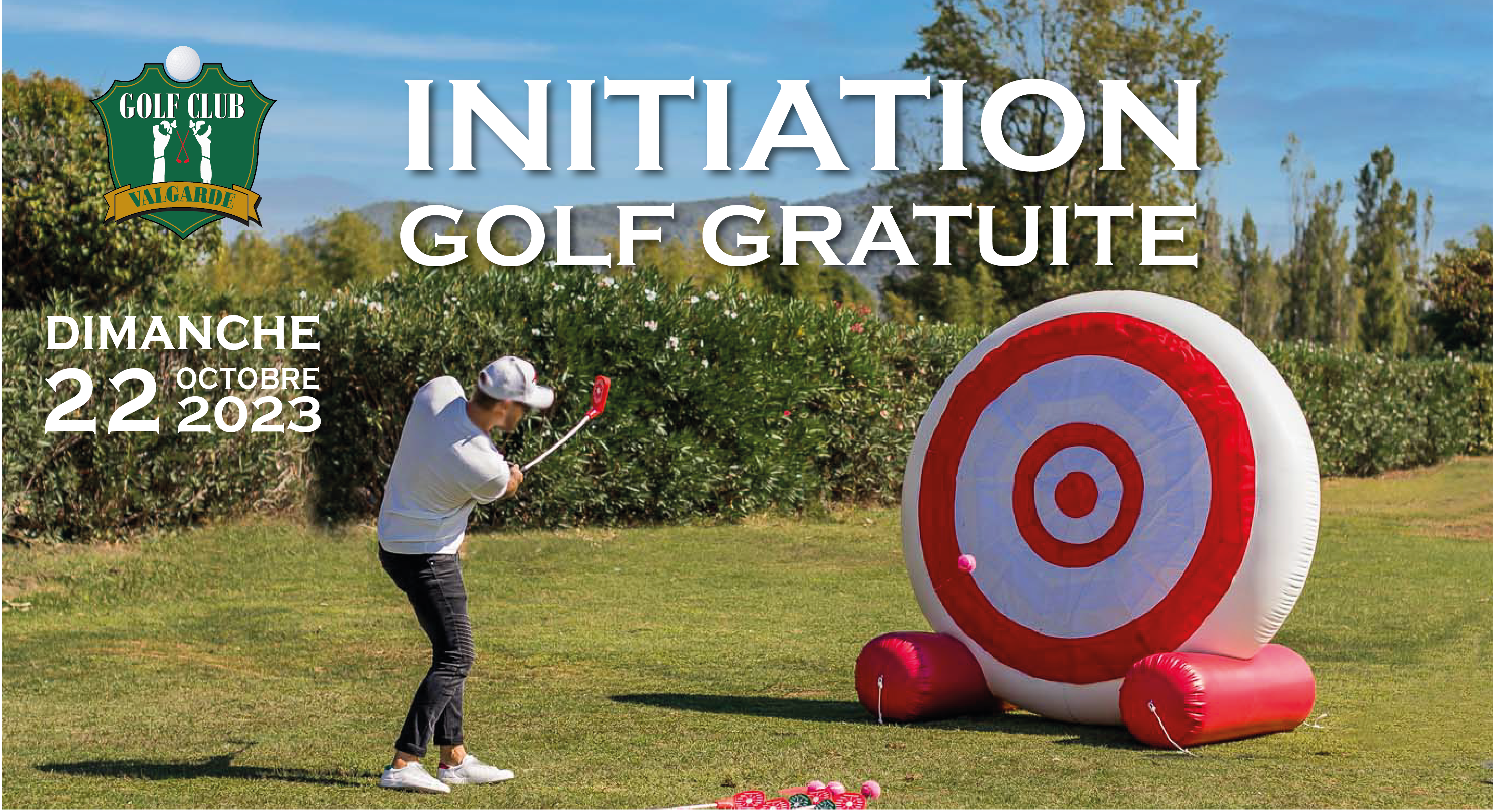 Initiation gratuite au golf – dimanche 22 octobre