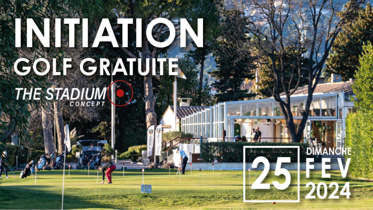 Initiation Golf Gratuite – dimanche 25 février 2024