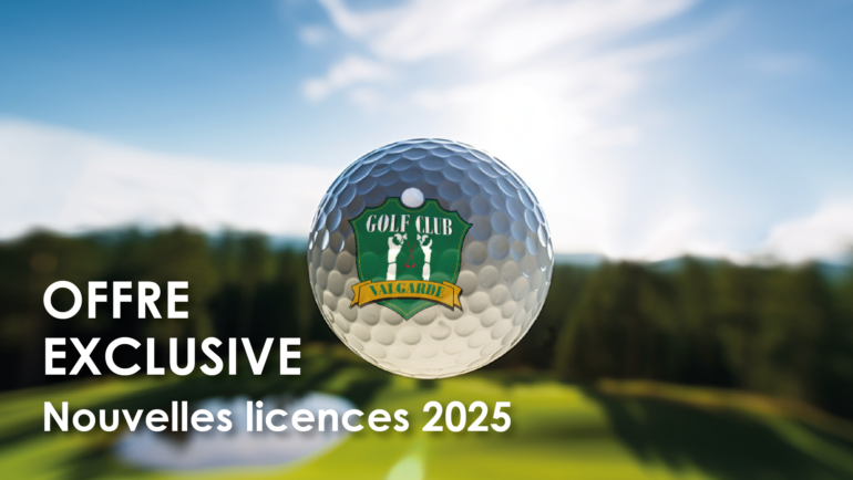 Nouvelles licences Valgarde : -50 % sur votre 1er green fee