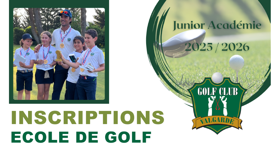 École de Golf de Valgarde – Saison 2025/2026