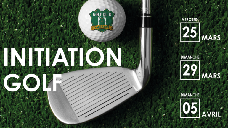 Initiations au golf – Venez essayer !