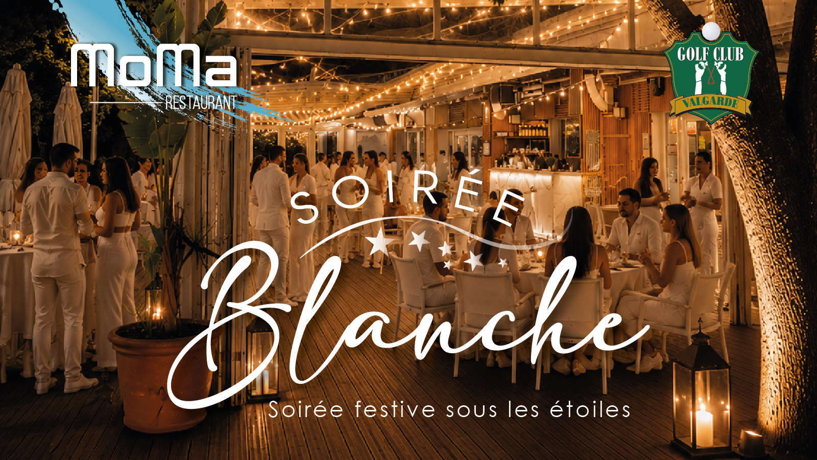 Soirée Blanche au Moma Restaurant