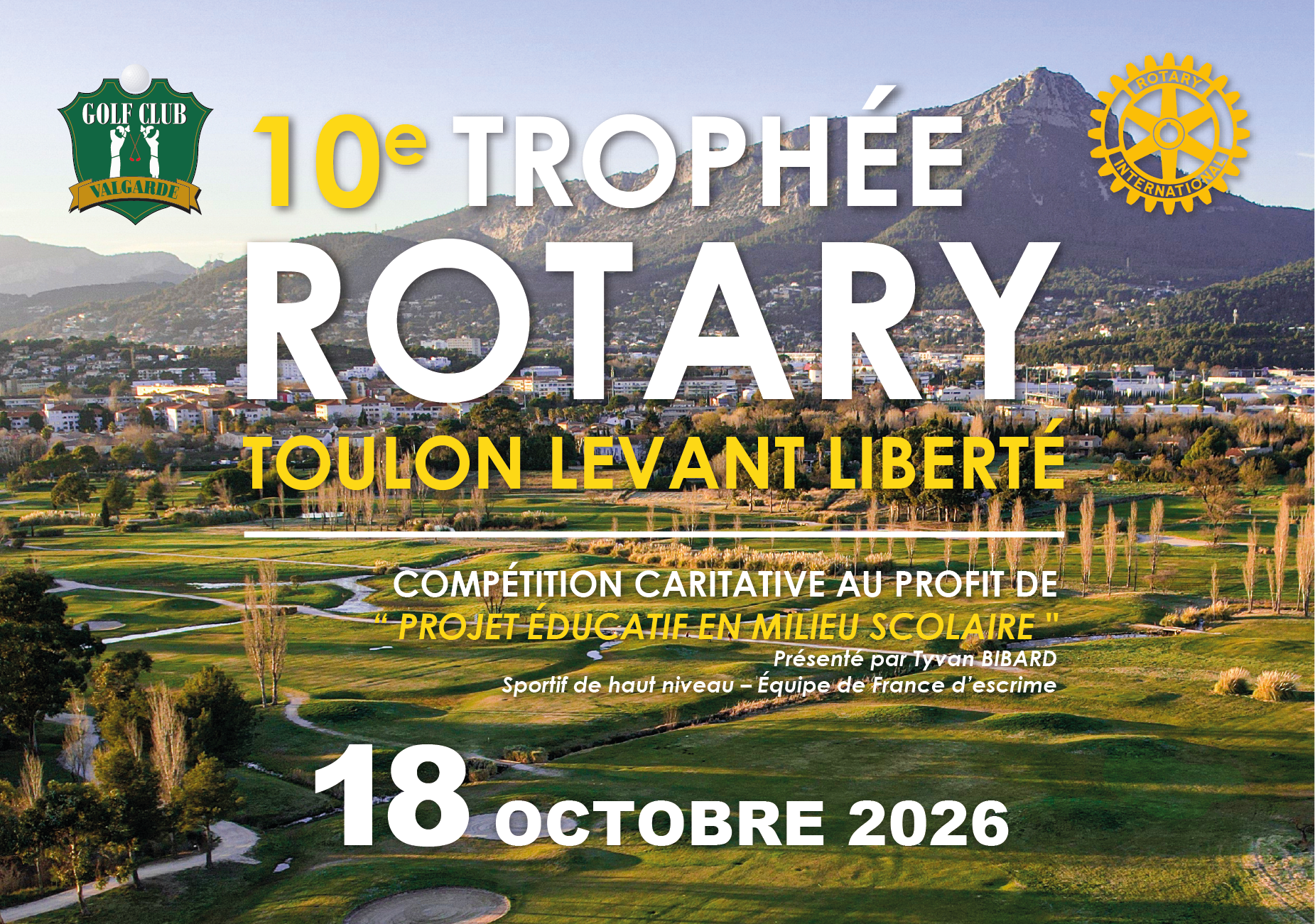10e Trophée ROTARY Toulon Levant Liberté – 18 octobre